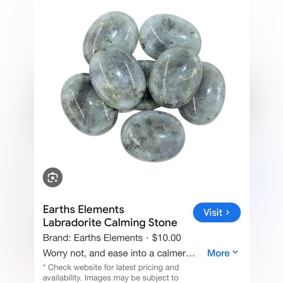 Labradorite earrings - Picture 5 of 5